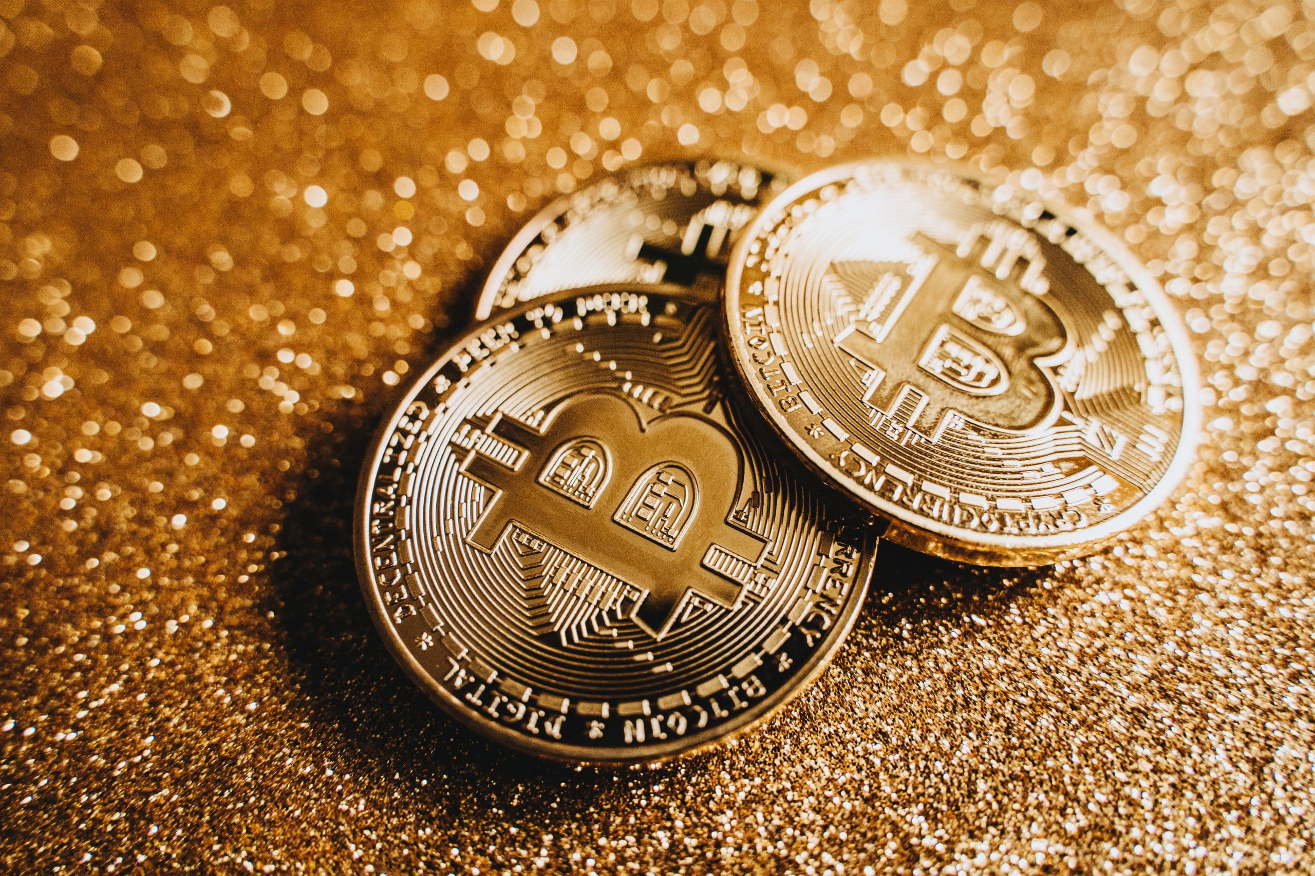 bitcoin on sand